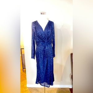 Midnight blue gown